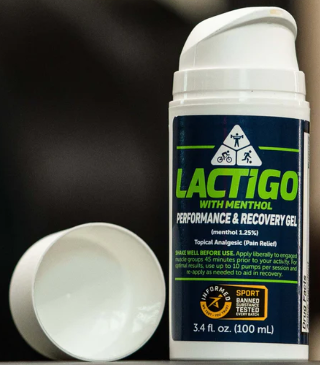 LactiGo Performance & Recovery Gel (100 mL) – Carnosine & Magnesium Topical for Muscle Recovery & Enhanced Athletic Performance